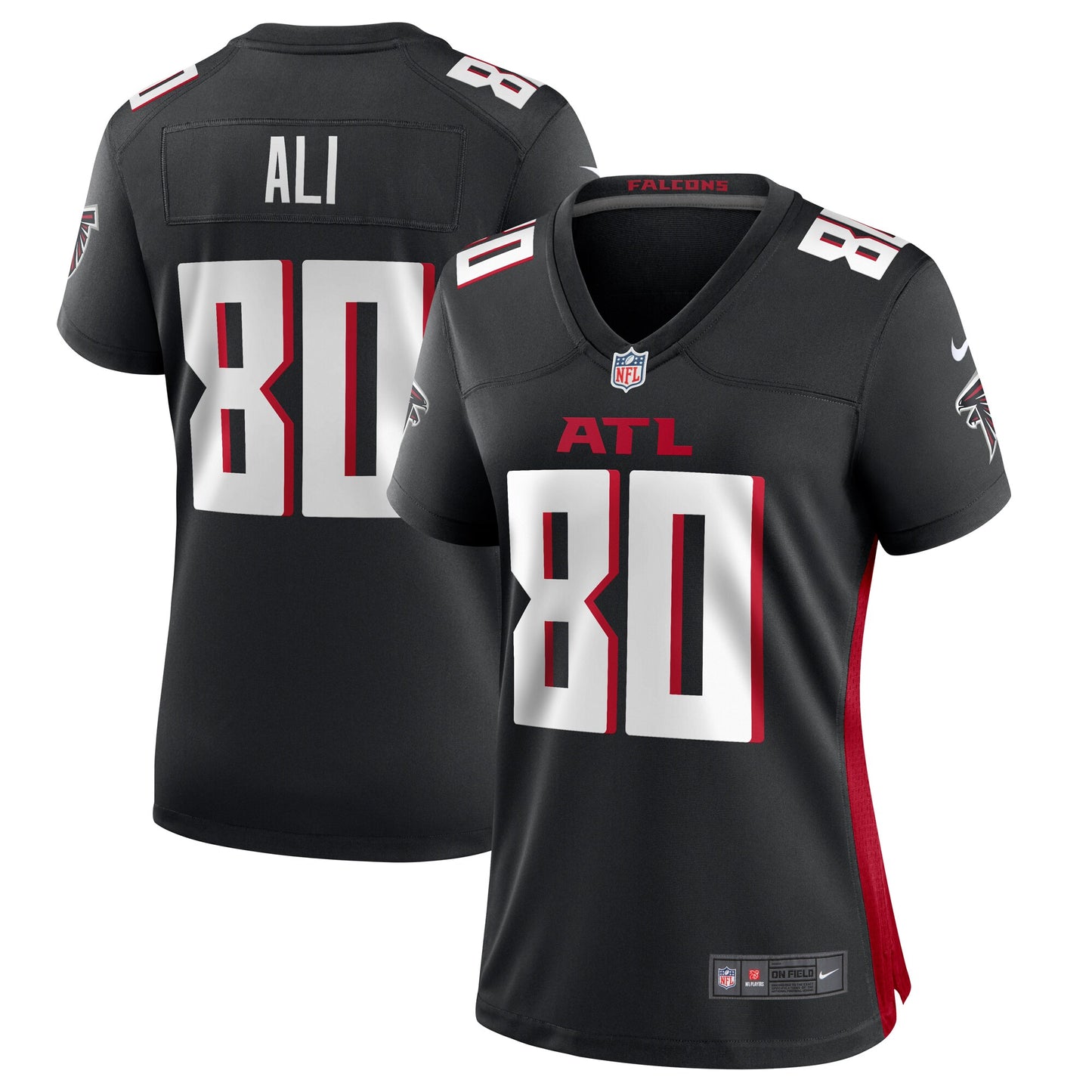 Josh Ali Atlanta Falcons Nike Women's Team Game Jersey - Black