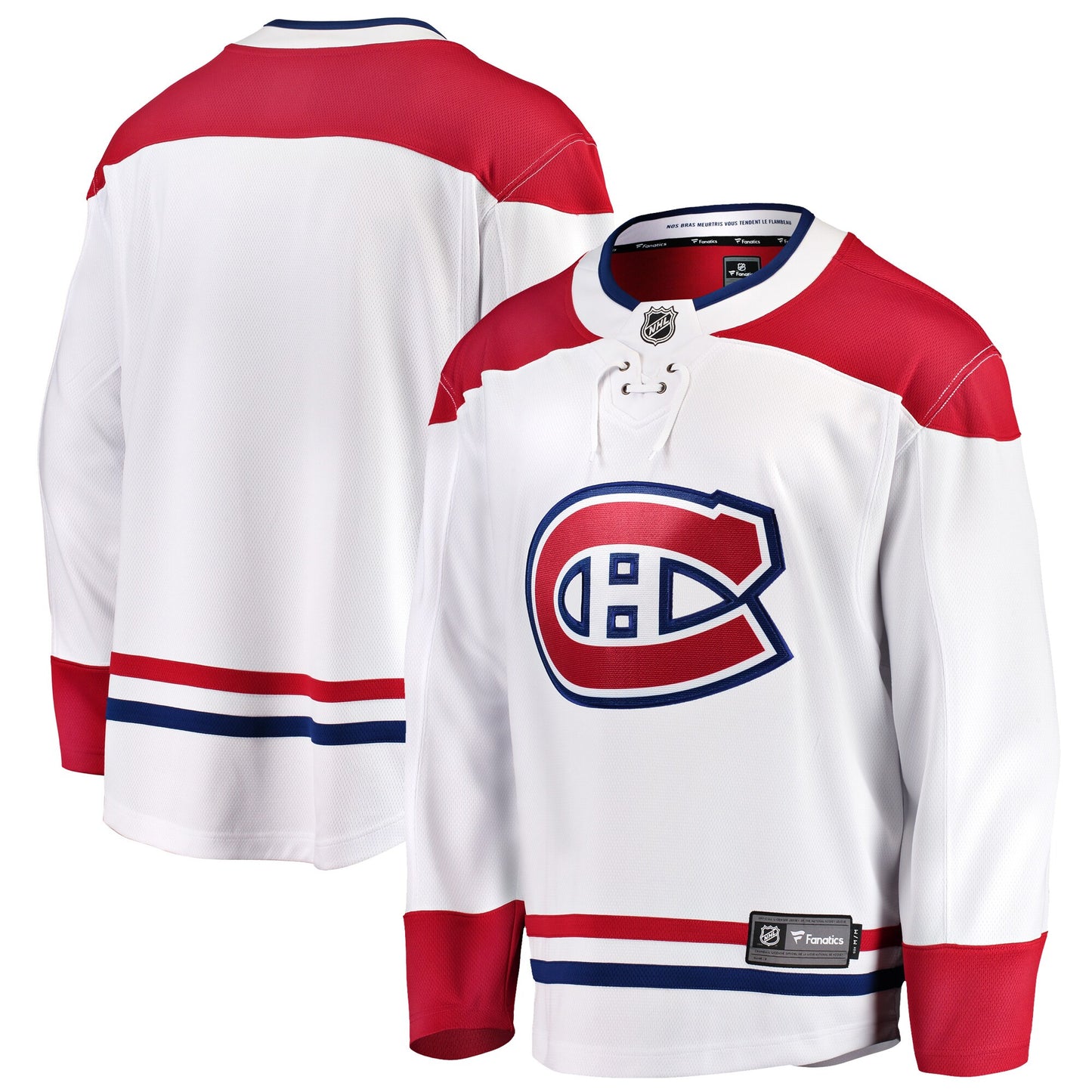 Montreal Canadiens Fanatics Branded Breakaway Away Jersey - White
