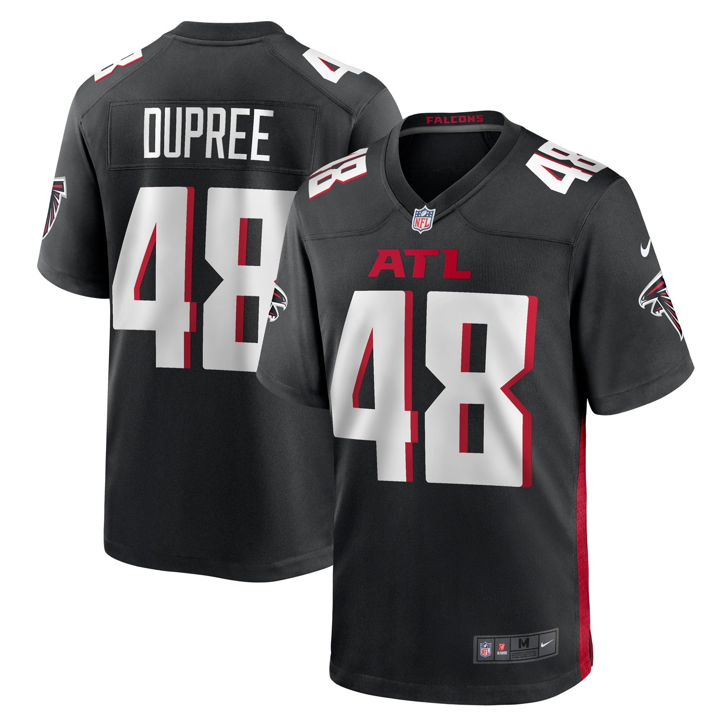 Bud Dupree Atlanta Falcons Nike Game Player Jersey - Black