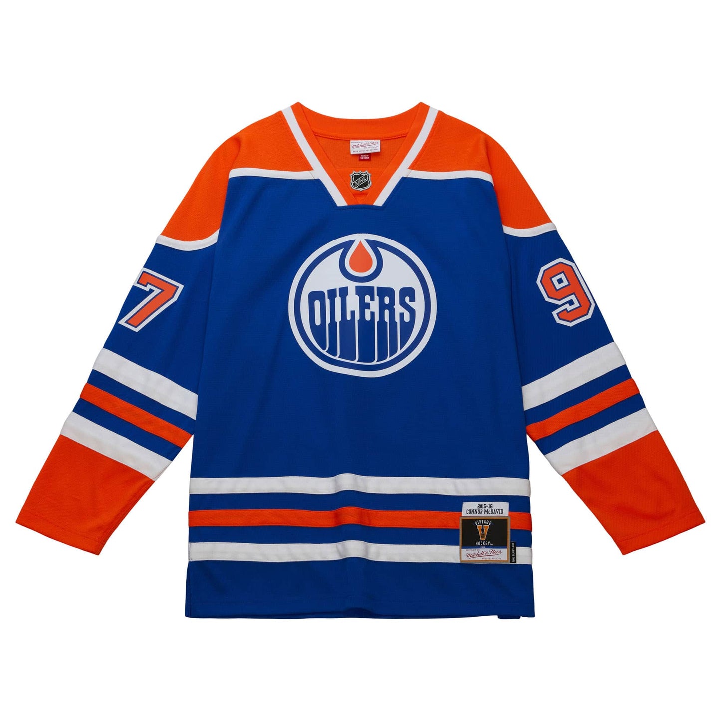 Blue Line Connor Mcdavid Edmonton Oilers 2015 Jersey
