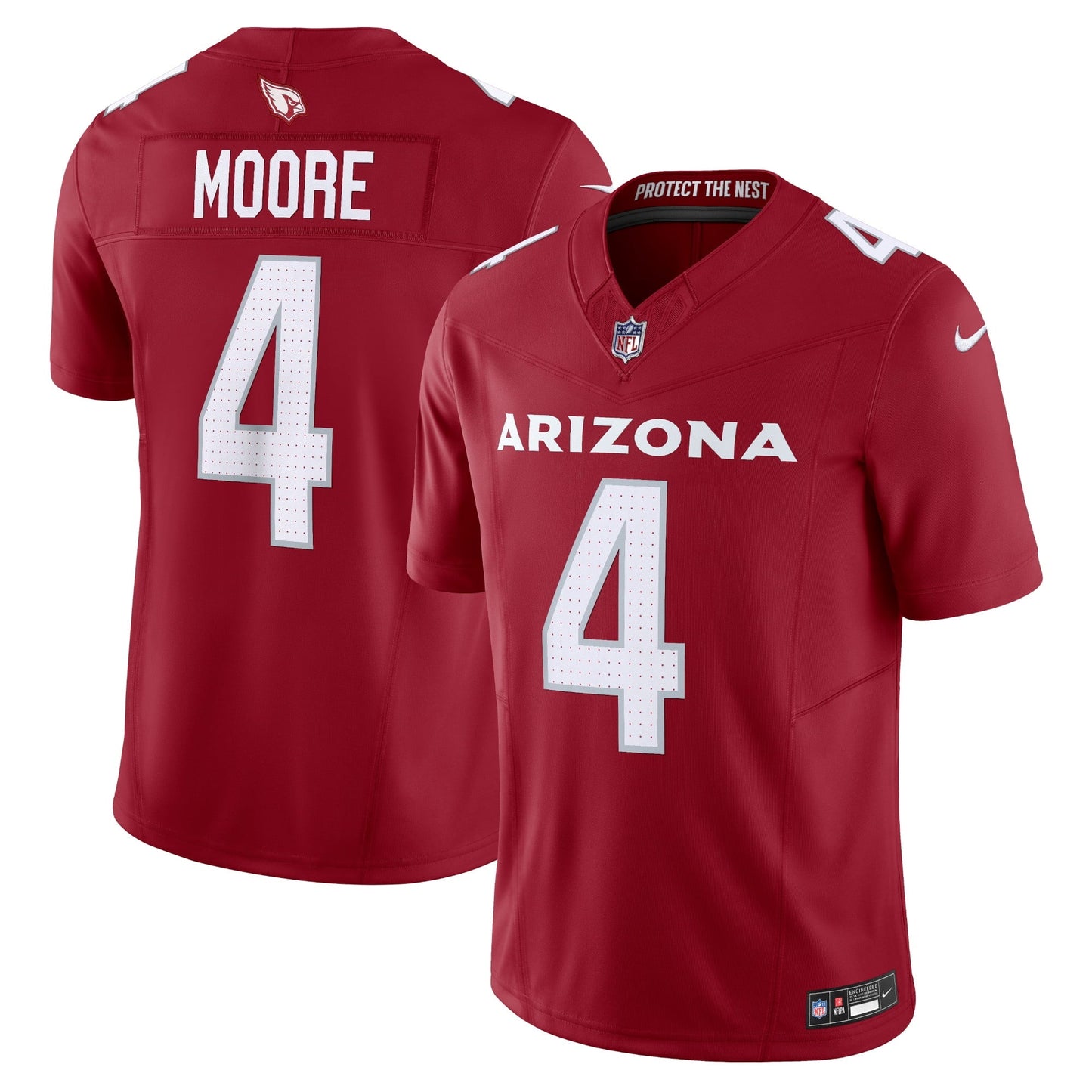 Men's Nike Rondale Moore Cardinal Arizona Cardinals Vapor F.U.S.E. Limited Jersey